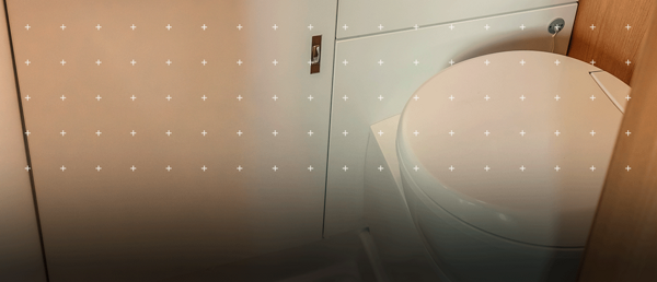 Chemische Toilette für Wohnwagen